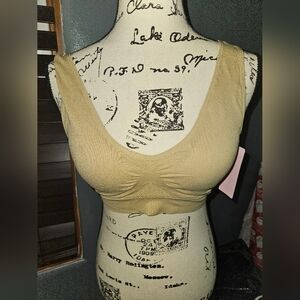 Iviestin Womans Beige Bra Size 2xl